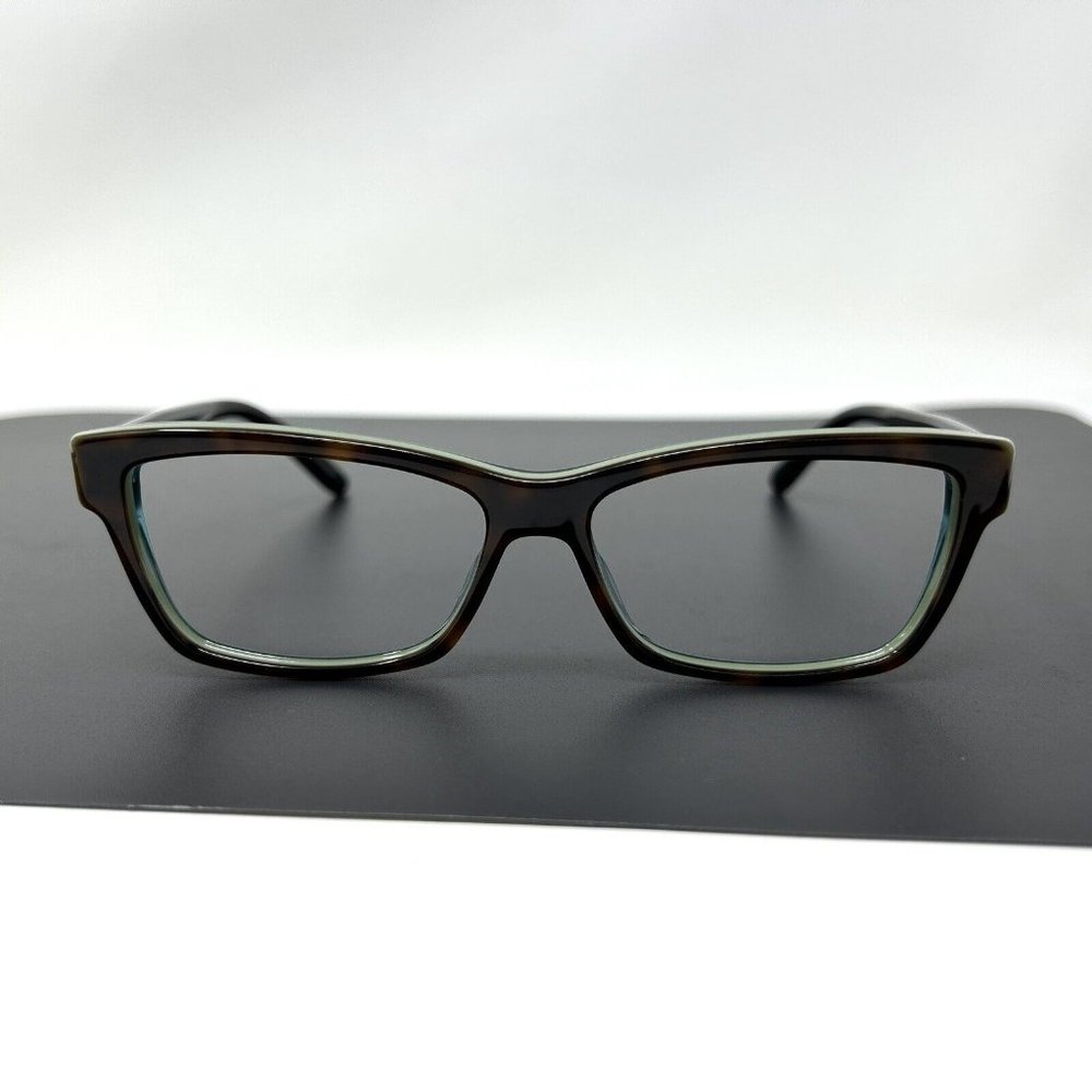 Gucci Eyeglasses GG 3562 LA2 Havana on Green Cat Eye Frame Italy 53[]14 140 - Picture 3 of 13